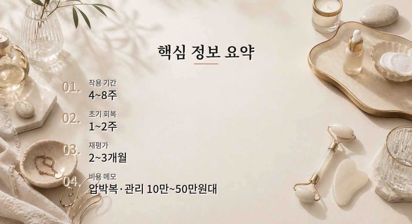 복부 지방흡입 압박복 수술 후 이상 신호 체크 기준 핵심 정보 요약 이미지