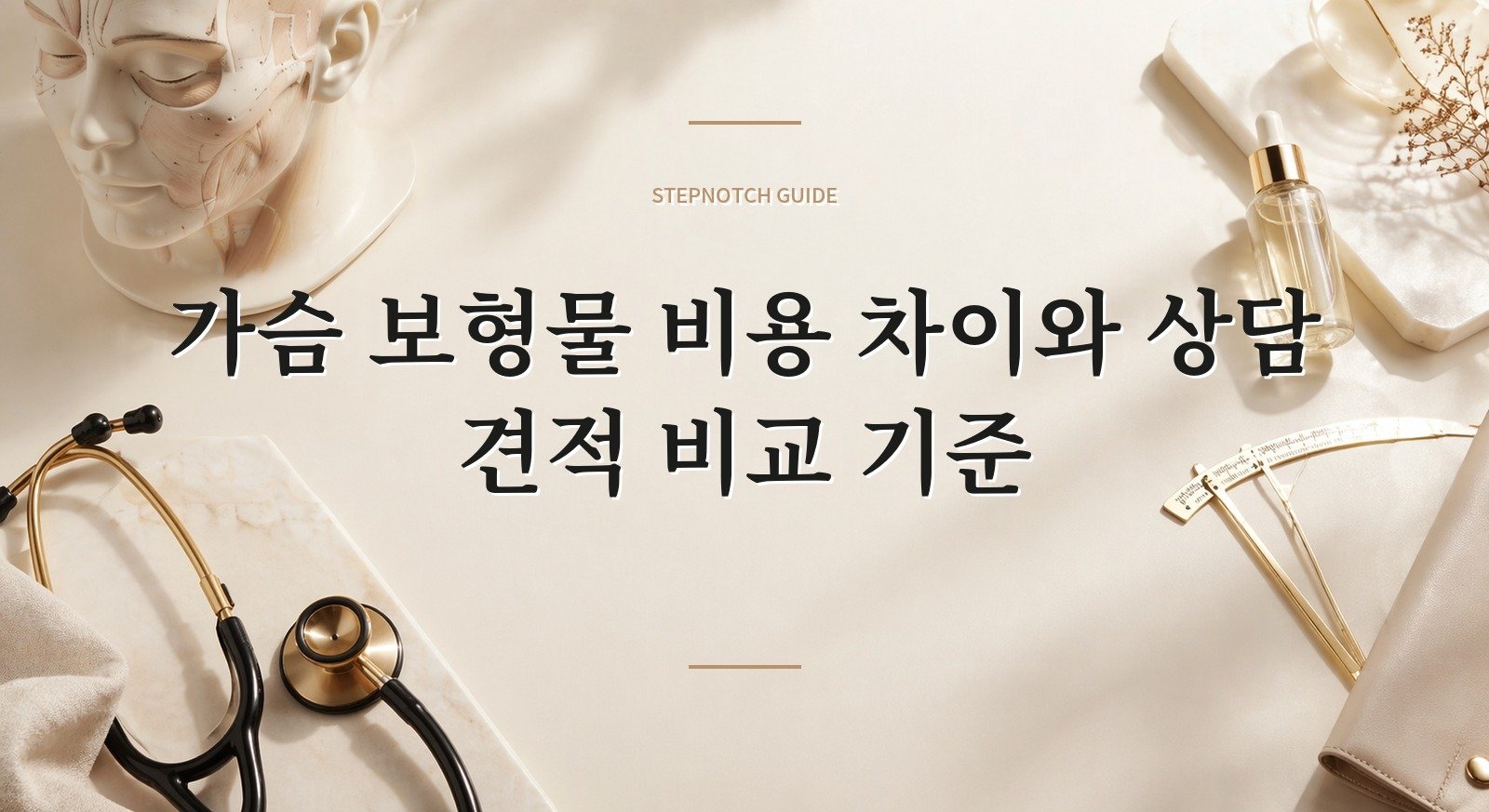 가슴 보형물 비용 차이와 상담 견적 비교 기준 대표 이미지