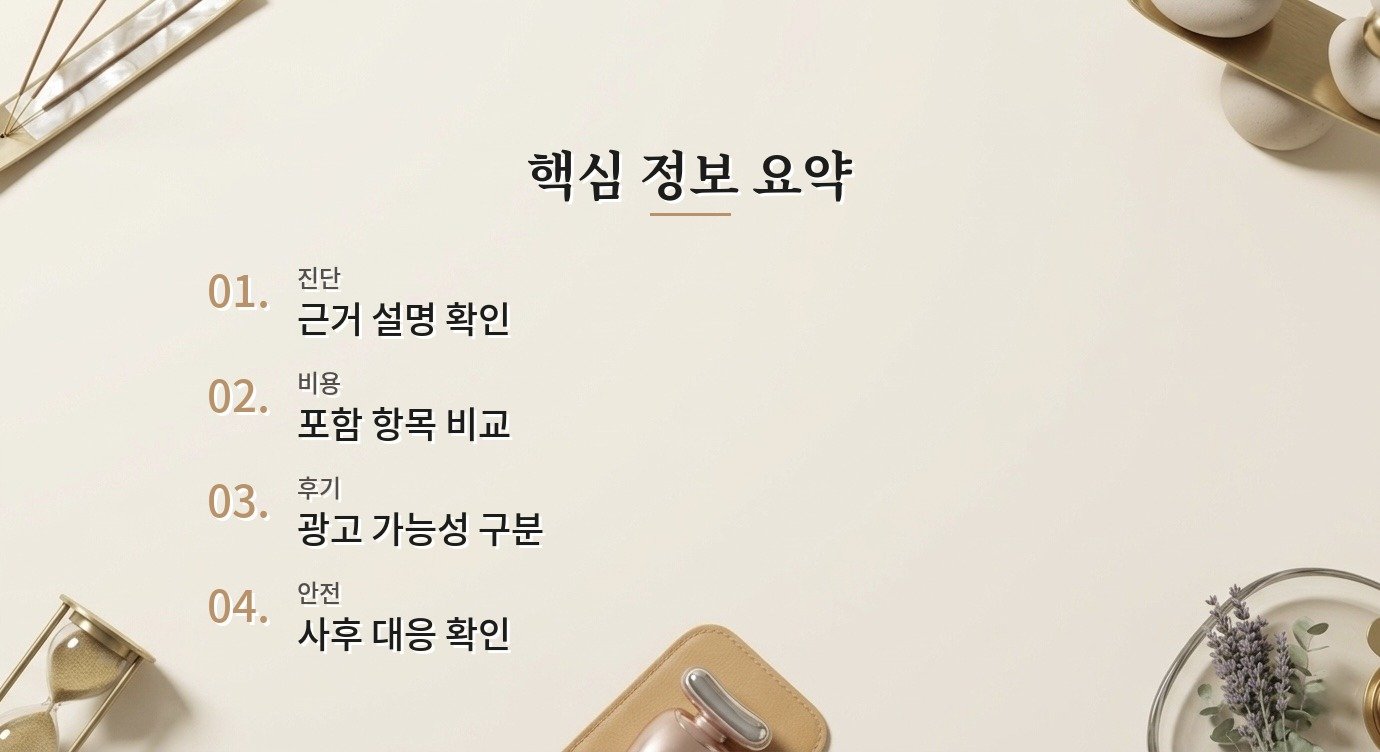 부작용 동의서 병원 안전 체계와 관리 기준 정리 핵심 정보 요약 이미지