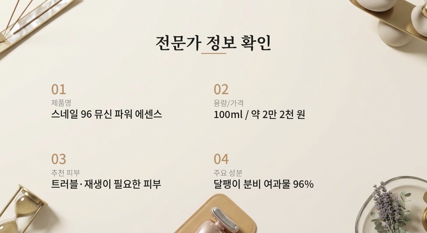 코스알엑스 스네일 뮤신 96 에센스 리뷰 | STEPNOTCH 핵심 정보