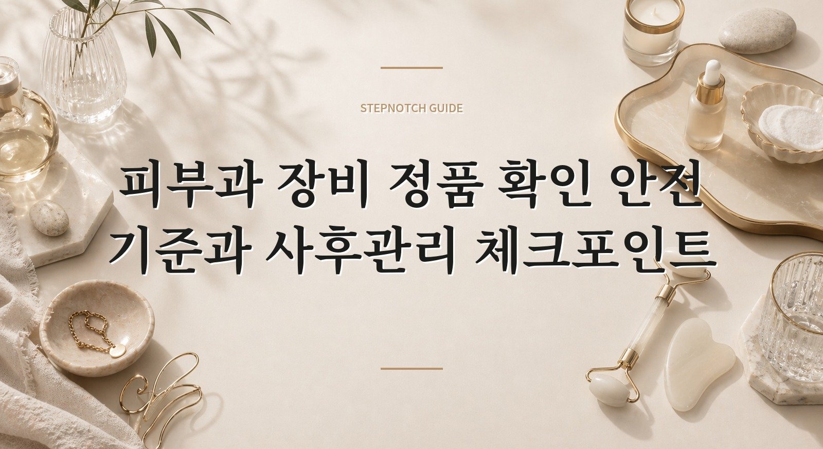 피부과 장비 정품 확인 안전 기준과 사후관리 체크포인트 대표 이미지