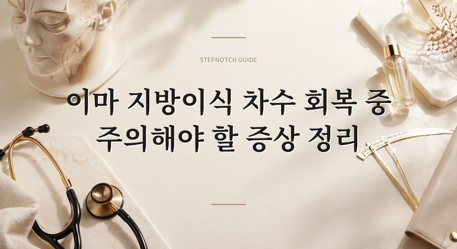 이마 지방이식 차수 회복 중 주의해야 할 증상 정리 대표 이미지