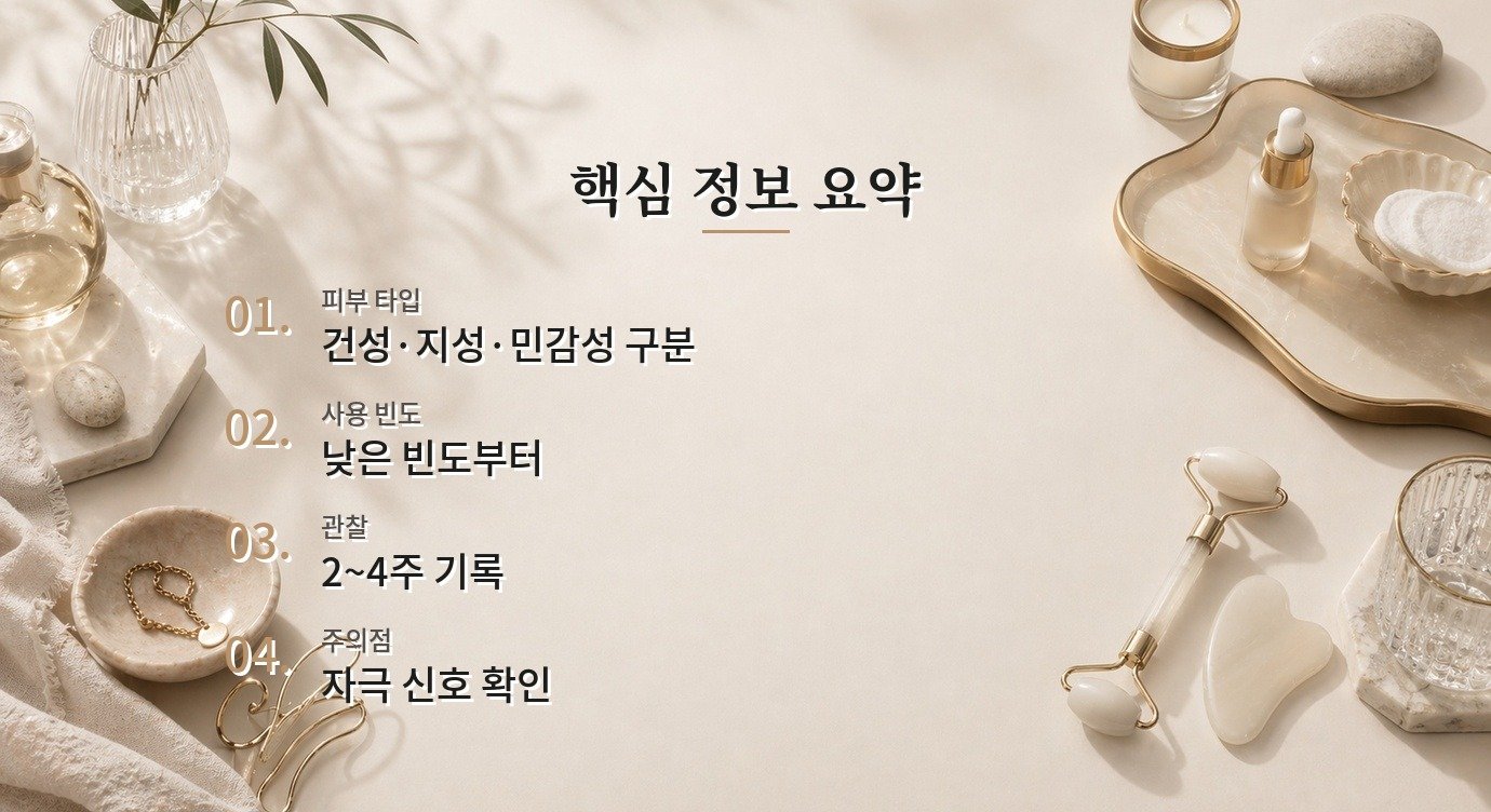 이중세안 바르는 시간과 단계별 루틴 정리 핵심 정보 요약 이미지