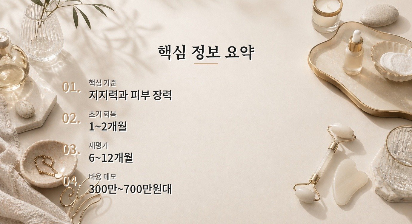 코끝 자가연골 수술 전 확인할 비용·회복·주의점 핵심 정보 요약 이미지