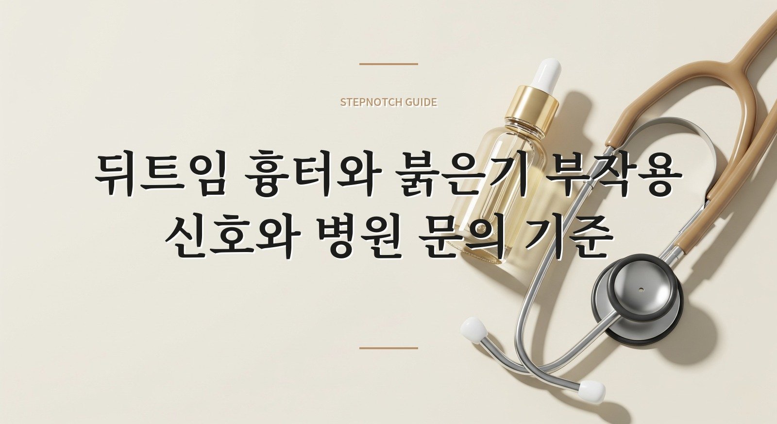 뒤트임 흉터와 붉은기 부작용 신호와 병원 문의 기준 대표 이미지