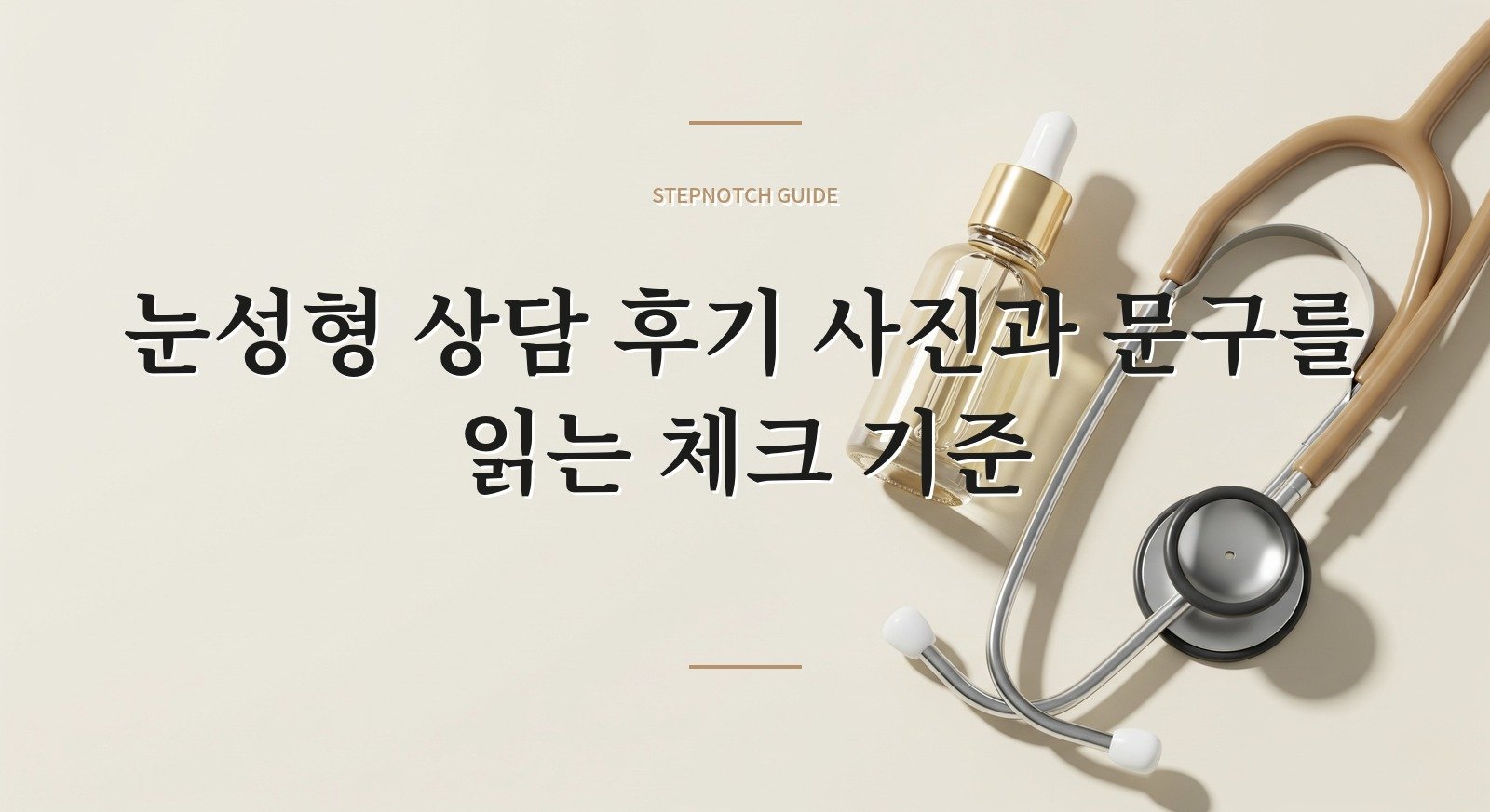 눈성형 상담 후기 사진과 문구를 읽는 체크 기준