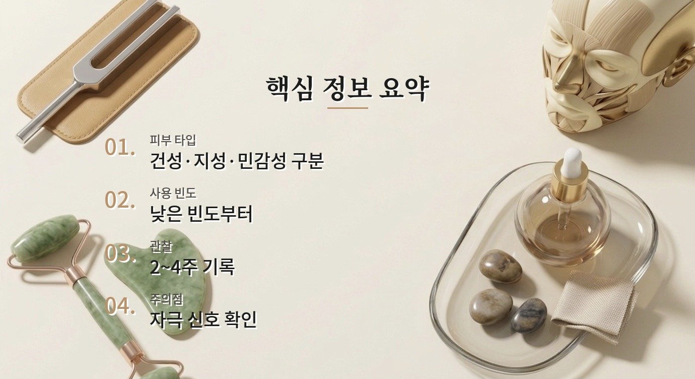 PDRN 화장품 자극 신호와 사용 중단 기준 핵심 정보 요약 이미지