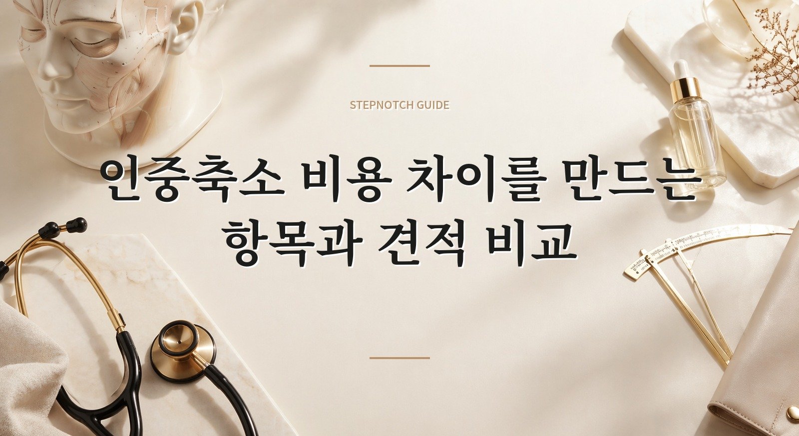 인중축소 비용 차이를 만드는 항목과 견적 비교 대표 이미지