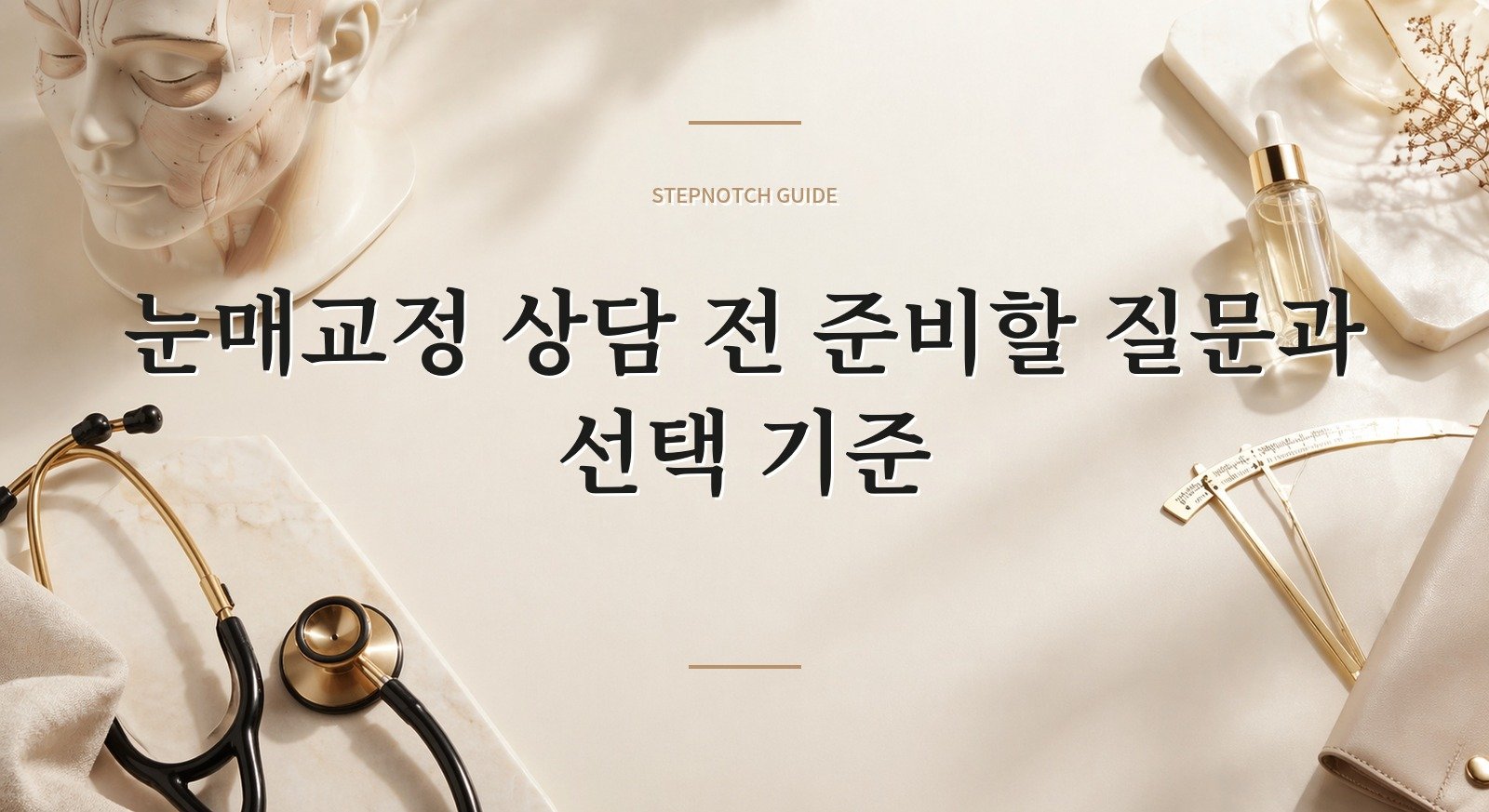 눈매교정 상담 전 준비할 질문과 선택 기준 대표 이미지