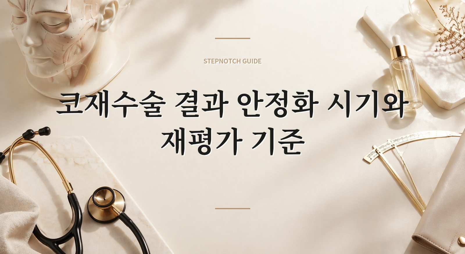 코재수술 결과 안정화 시기와 재평가 기준 대표 이미지