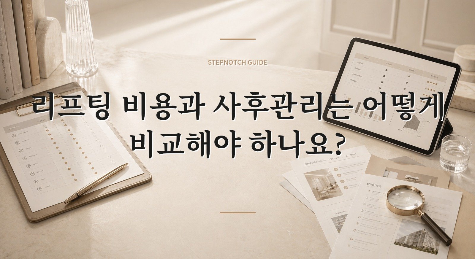 리프팅 비용과 사후관리는 어떻게 비교해야 하나요? 대표 이미지