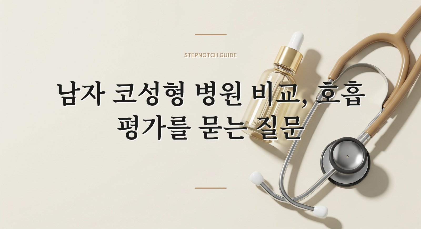 남자 코성형 병원 비교, 호흡 평가를 묻는 질문 핵심 정보