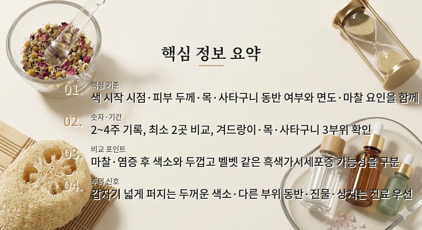 남자 겨드랑이 색소 치료는 피부과마다 장비가 다른데 어디를 봐야 하나요? 비교 가이드