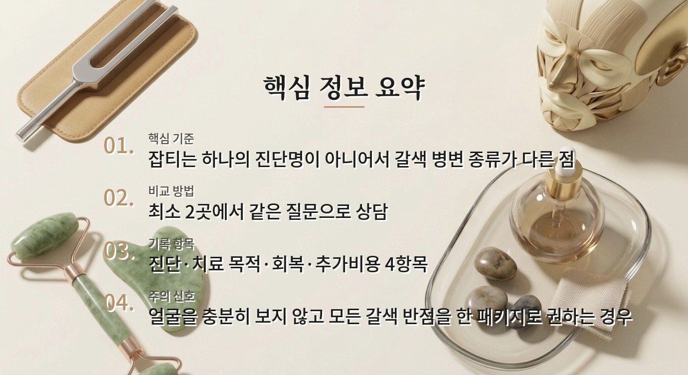 남자 기미·잡티 치료 병원, 레이저 횟수보다 색소 진단을 먼저 확인하는 순서 비교 가이드