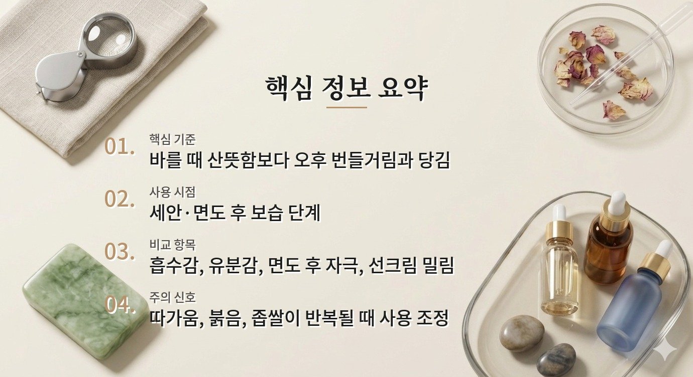 이니스프리 포레스트 포맨 올인원 에센스는 지성 남자에게도 가볍게 맞을까요? 비교 가이드