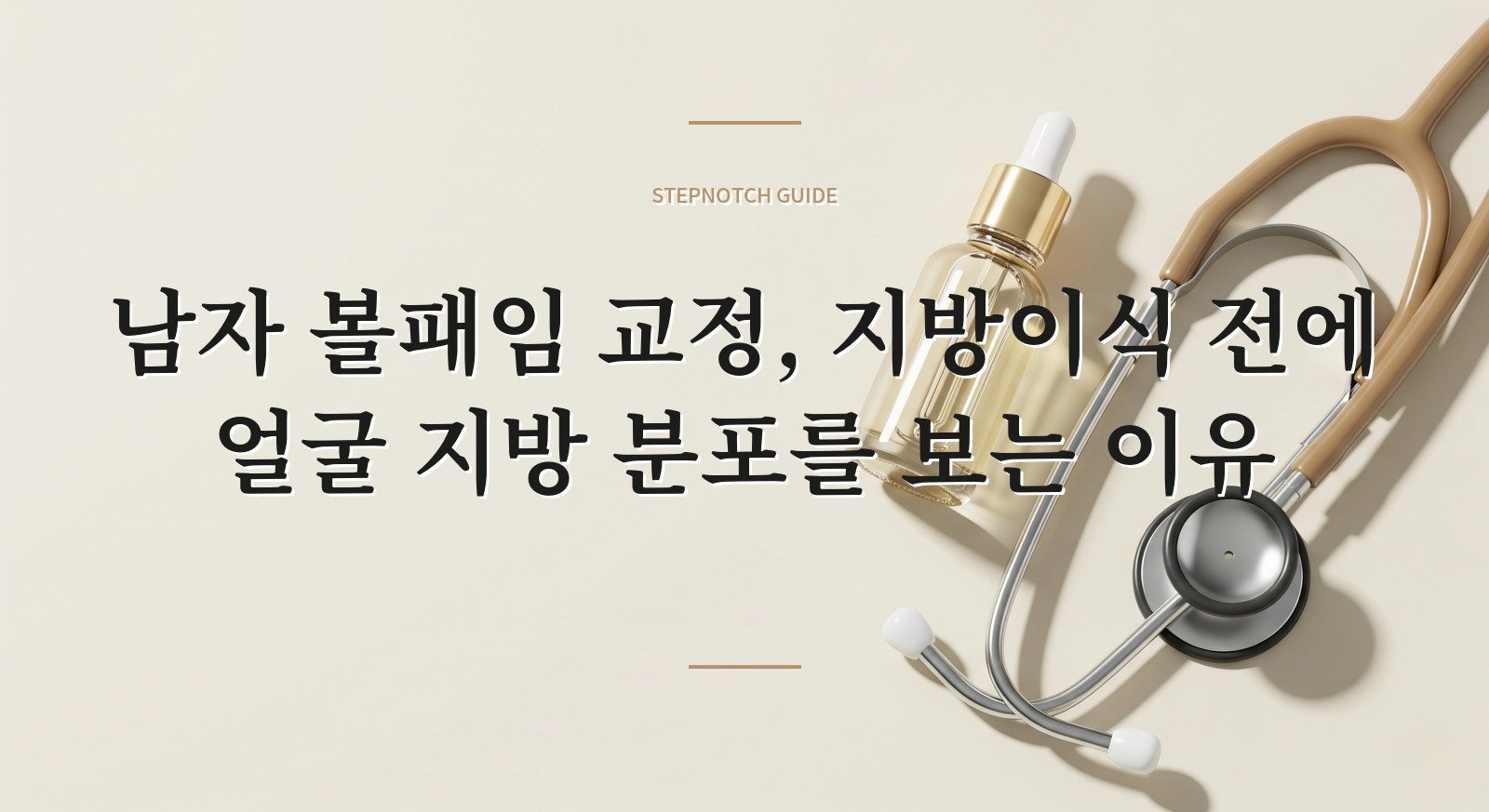 남자 볼패임 교정, 지방이식 전에 얼굴 지방 분포를 보는 이유 핵심 정보