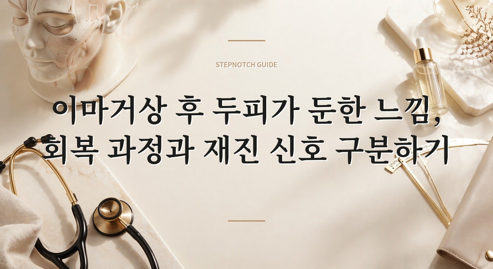 이마거상 후 두피가 둔한 느낌, 회복 과정과 재진 신호 구분하기 핵심 정보