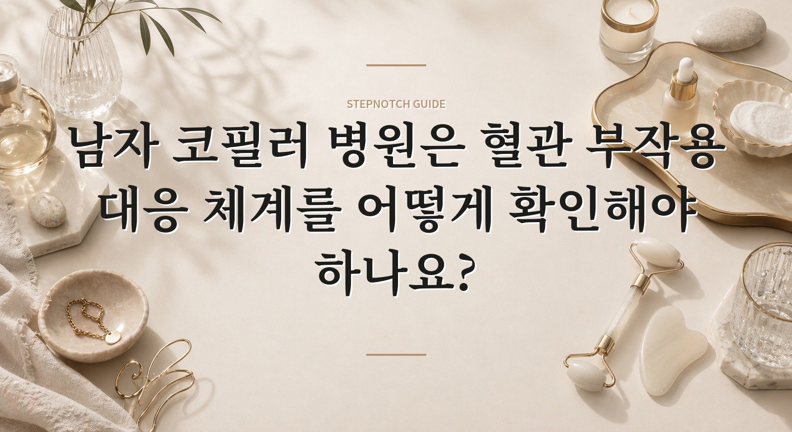 남자 코필러 병원은 혈관 부작용 대응 체계를 어떻게 확인해야 하나요?