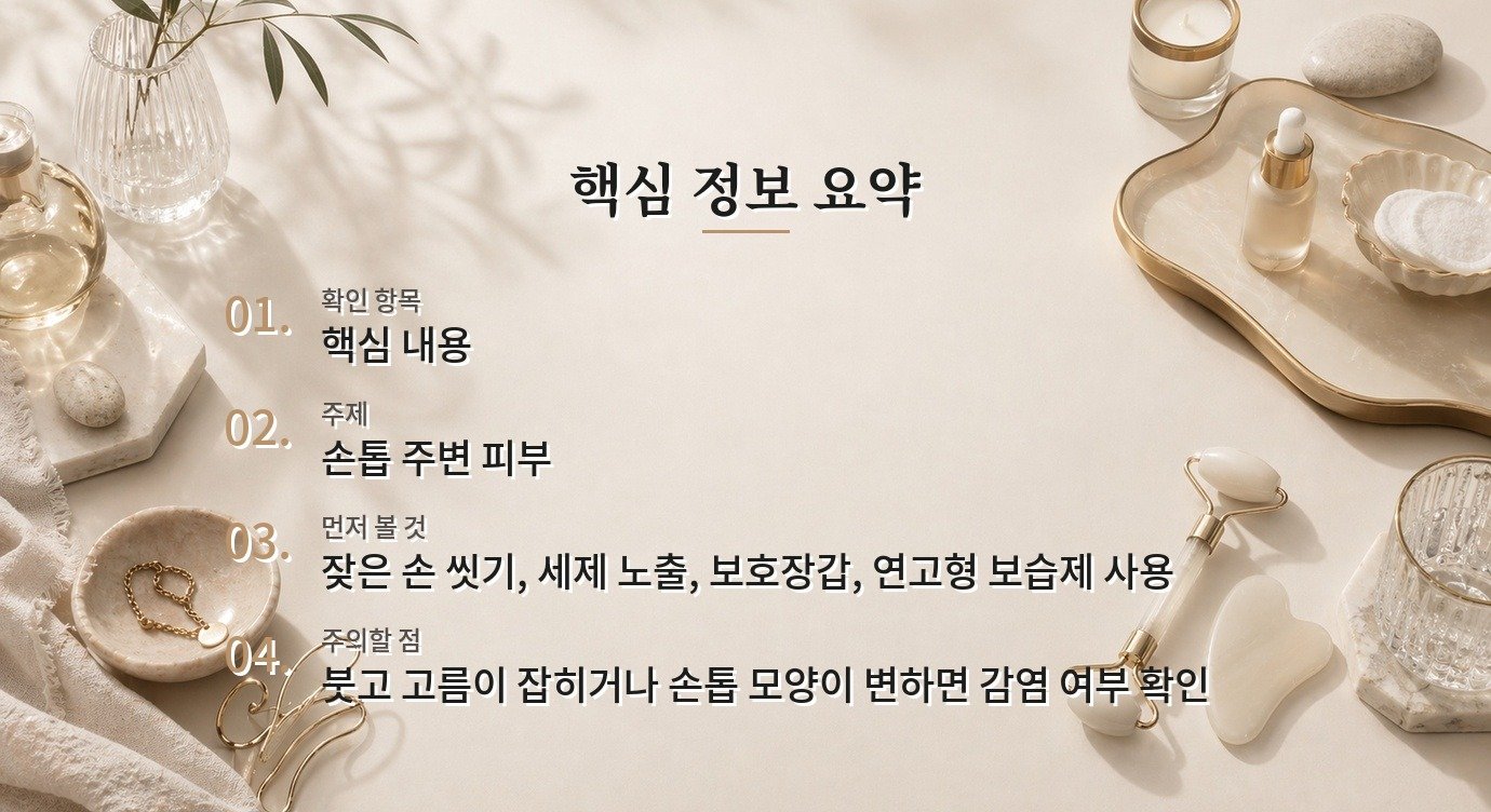 손톱 주변이 계속 갈라질 때 큐티클 오일만으로 부족한 이유 비교 가이드