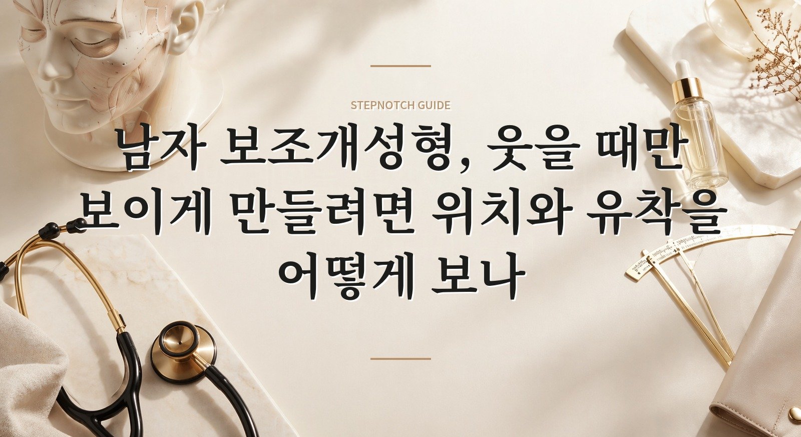 남자 보조개성형, 웃을 때만 보이게 만들려면 위치와 유착을 어떻게 보나