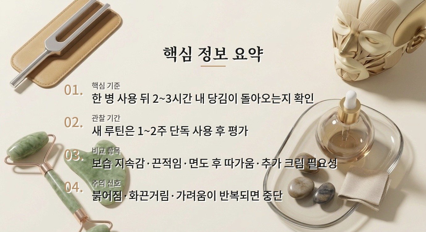 헤라 옴므 올인원 스킨 하이드로 트리트먼트, 면도 후 한 병 보습으로 볼 때 비교 가이드