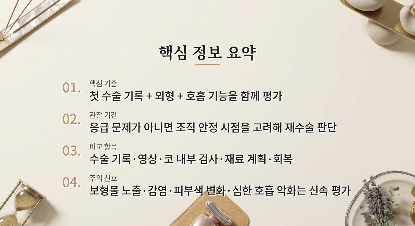 여성 코재수술 병원, 콧구멍 비대칭보다 첫 수술 기록·호흡 평가를 먼저 비교하는 이유 비교 가이드