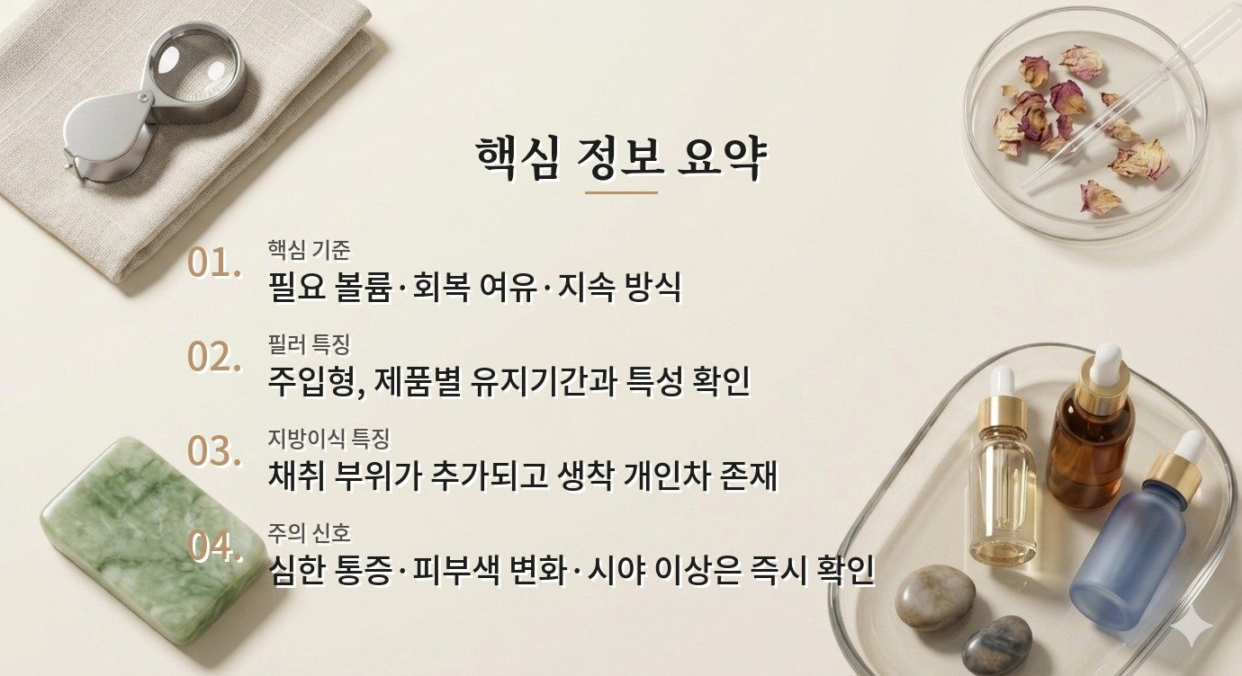 남자 이마 볼륨 교정, 필러와 지방이식의 차이 비교 가이드