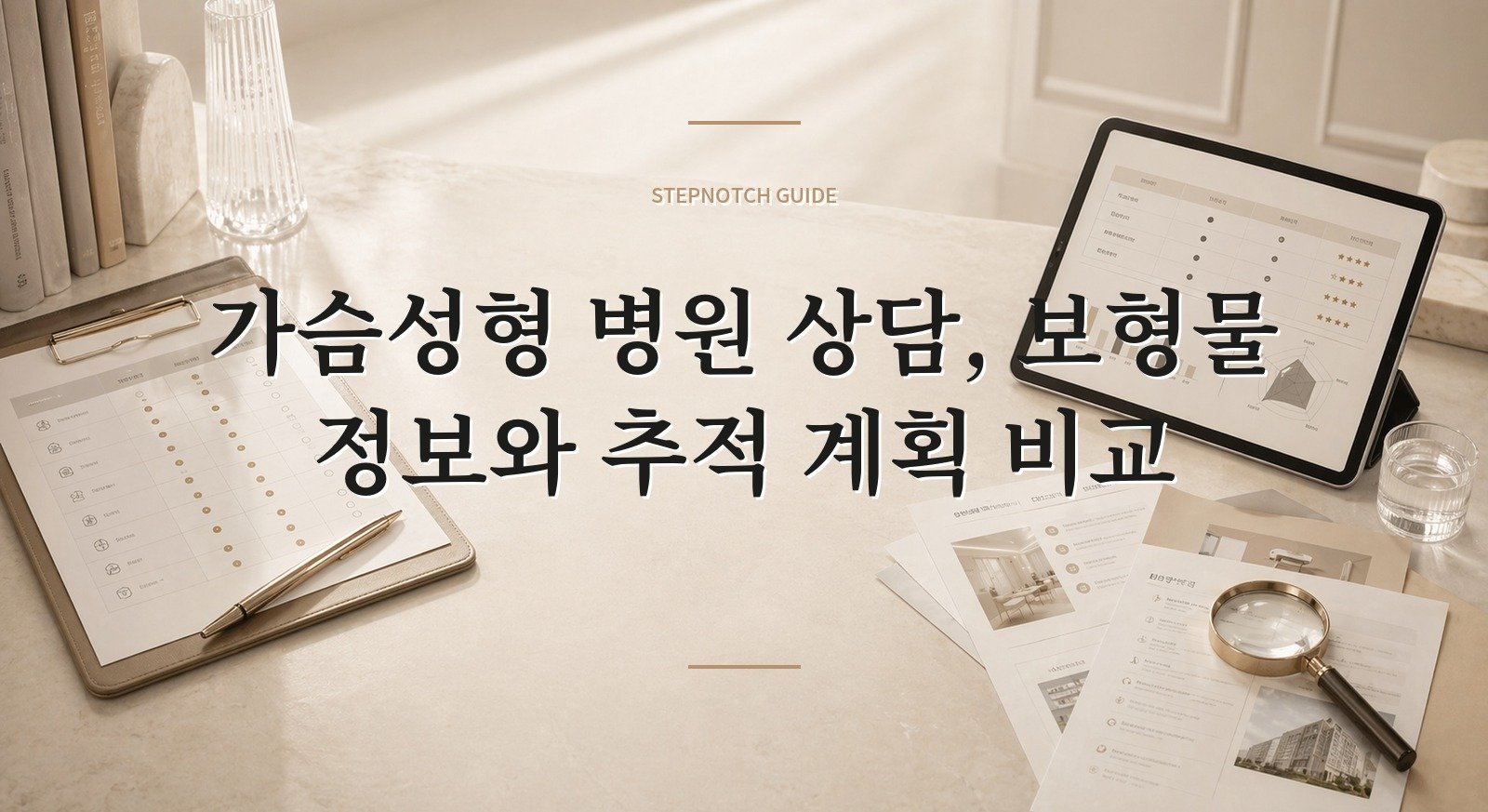 가슴성형 병원 상담, 보형물 정보와 추적 계획 비교 핵심 정보