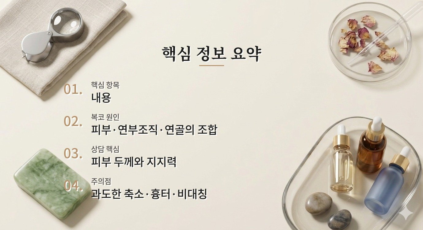 남자 복코 교정 전 코끝 피부 두께와 연골 지지력을 보는 이유 비교 가이드