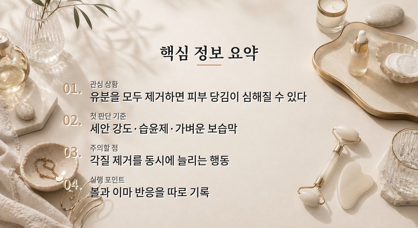 속건조와 번들거림이 함께 올 때 보습제를 고르는 순서 비교 가이드