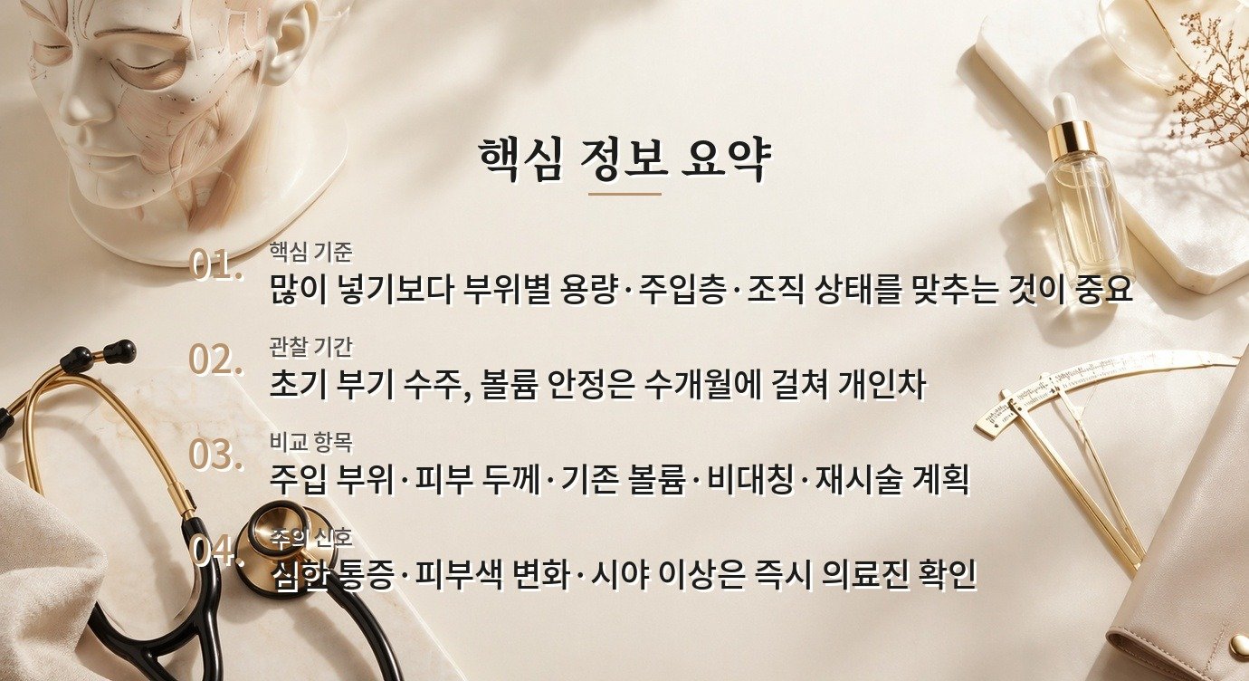 얼굴 지방이식은 처음에 많이 넣을수록 생착이 잘 되나요? 비교 가이드