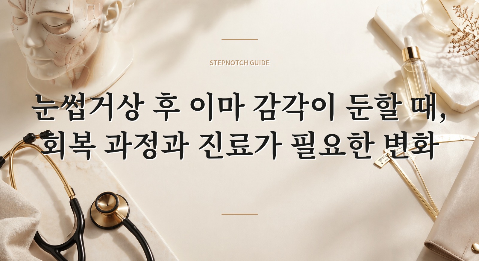 눈썹거상 후 이마 감각이 둔할 때, 회복 과정과 진료가 필요한 변화 핵심 정보