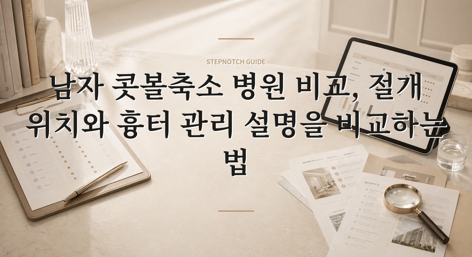 남자 콧볼축소 병원 비교, 절개 위치와 흉터 관리 설명을 비교하는 법 핵심 정보