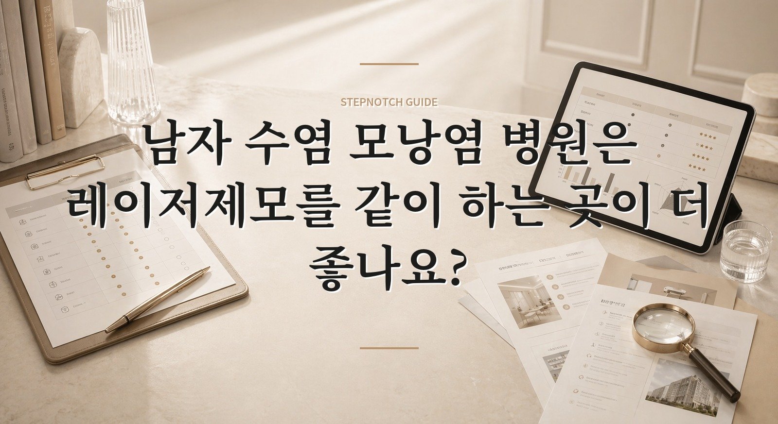 남자 수염 모낭염 병원은 레이저제모를 같이 하는 곳이 더 좋나요? 핵심 정보