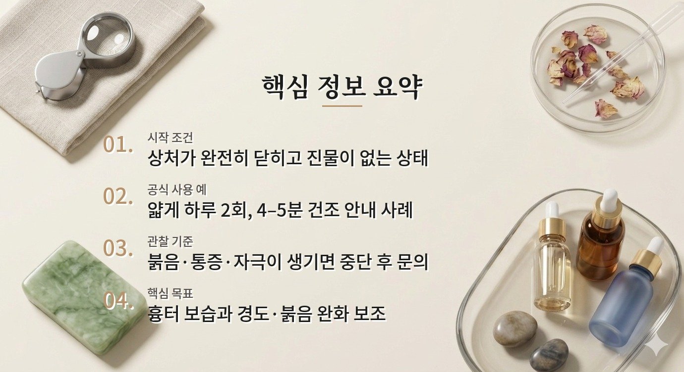 수술 흉터 실리콘겔, 상처가 닫힌 뒤 시작해야 하는 이유 비교 가이드