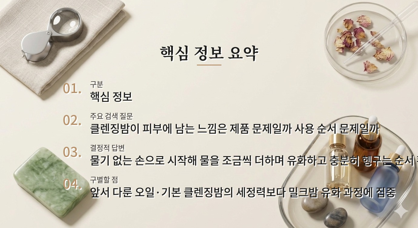 비플레인 녹두 모공 클렌징 밀크밤 100ml, 유화가 잘 안 될 때 사용법 비교 가이드