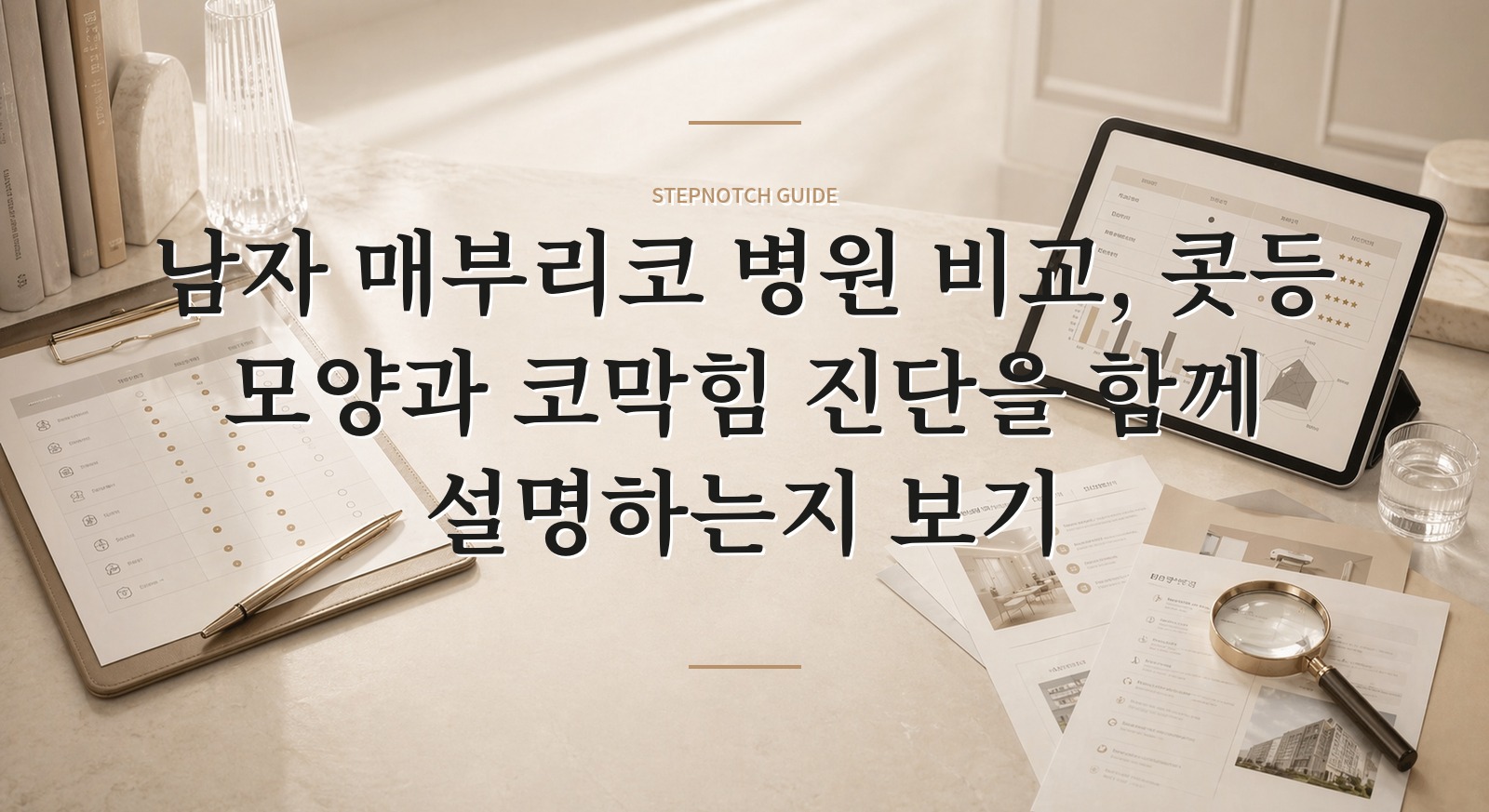 남자 매부리코 병원 비교, 콧등 모양과 코막힘 진단을 함께 설명하는지 보기 핵심 정보