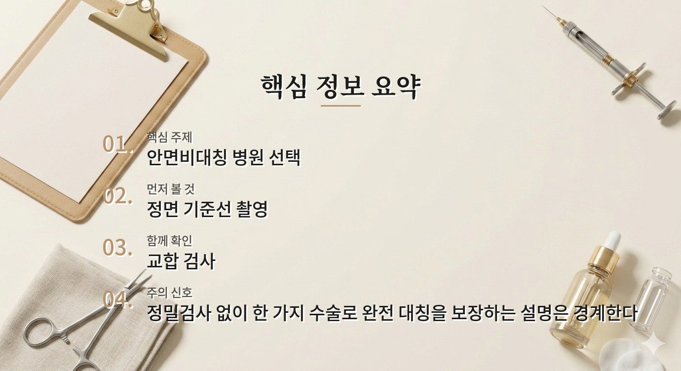남자 안면비대칭 병원 비교, 사진 보정이 아닌 교합 검사를 확인하기 비교 가이드