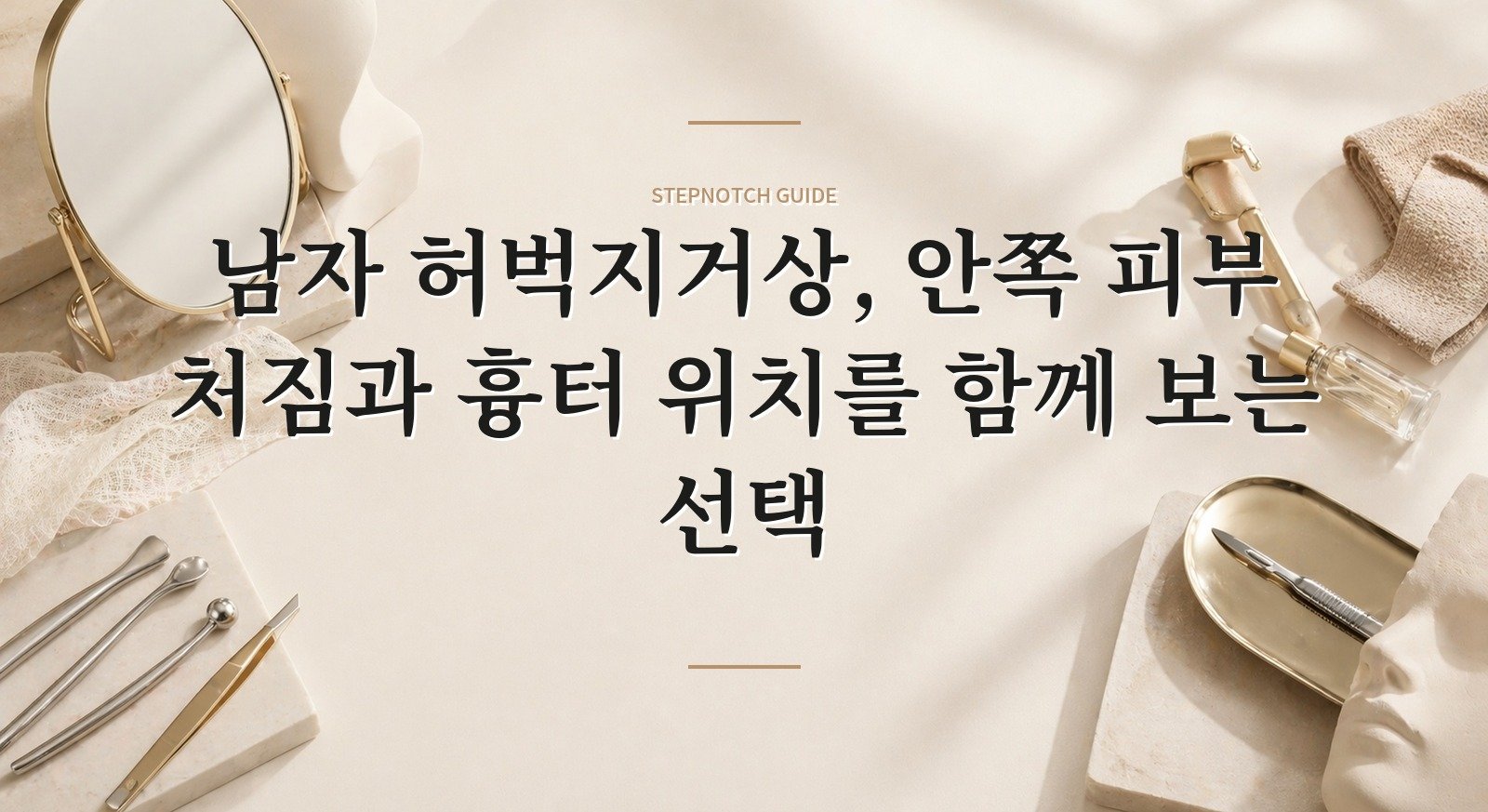 남자 허벅지거상, 안쪽 피부 처짐과 흉터 위치를 함께 보는 선택 핵심 정보