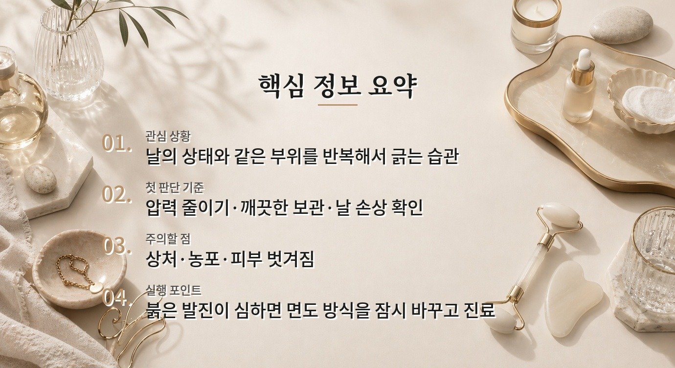 면도기 교체 주기보다 중요한 면도날 관리와 피부 반응 비교 가이드