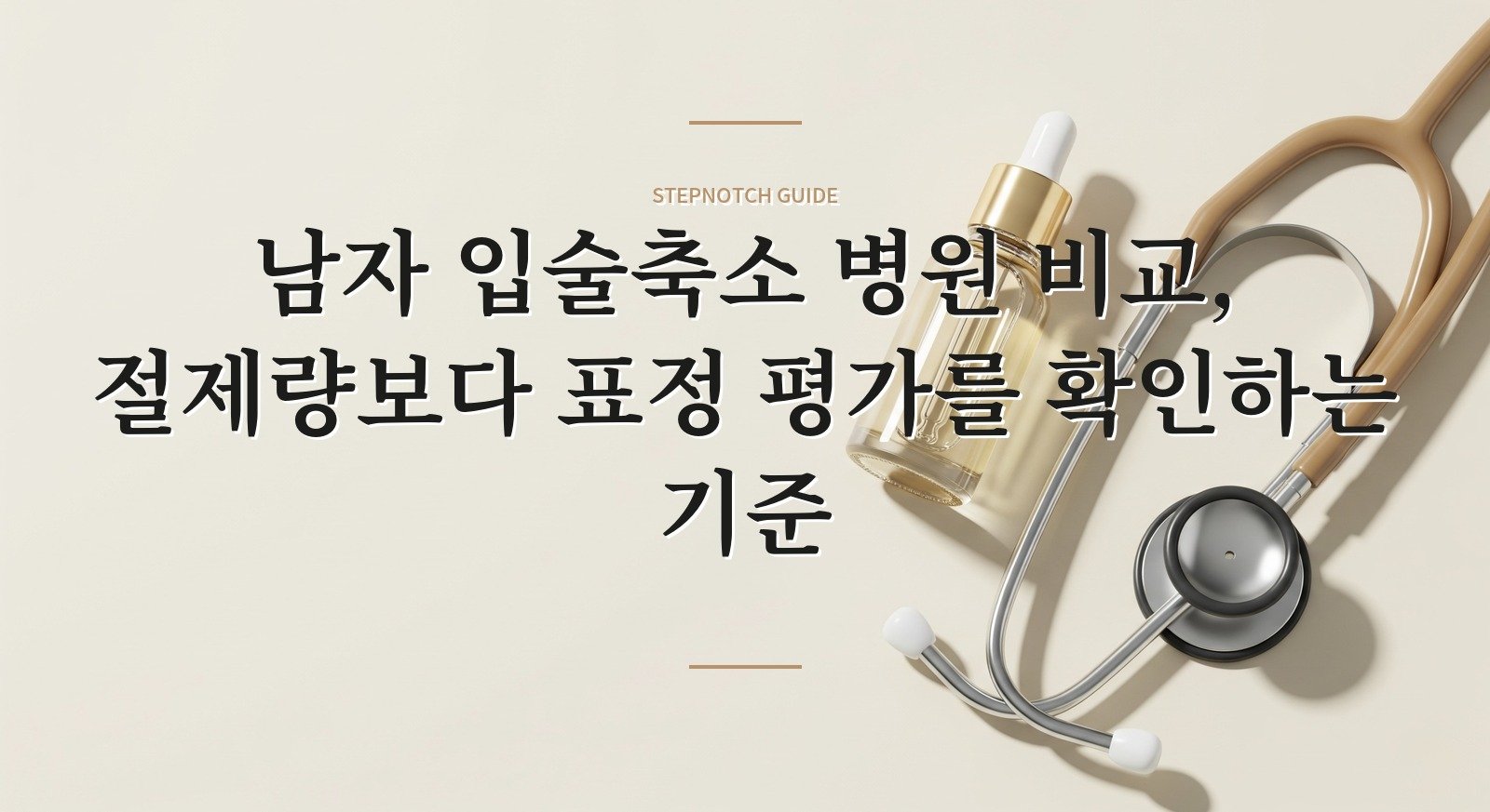 남자 입술축소 병원 비교, 절제량보다 표정 평가를 확인하는 기준 핵심 정보