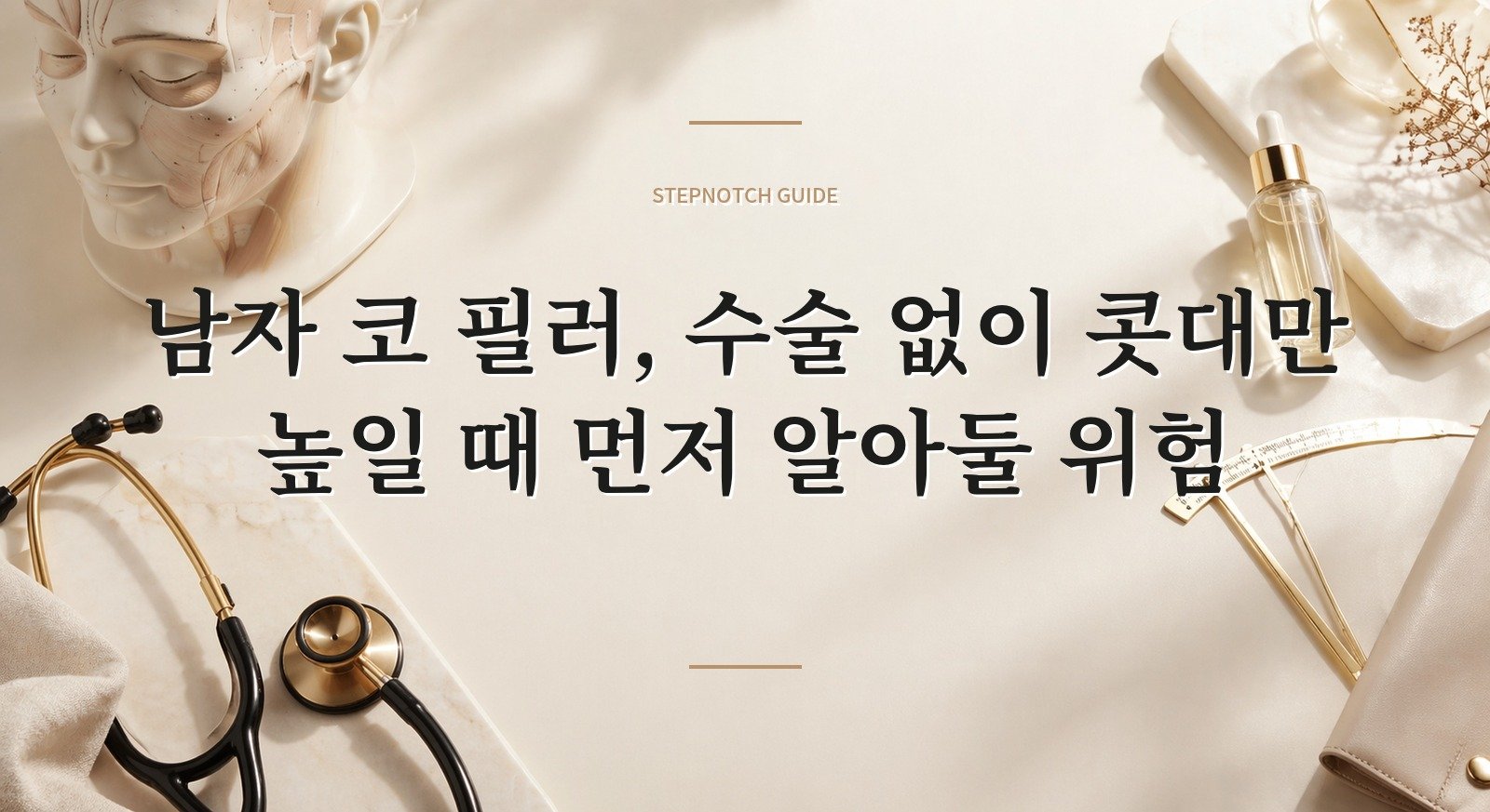 남자 코 필러, 수술 없이 콧대만 높일 때 먼저 알아둘 위험 핵심 정보