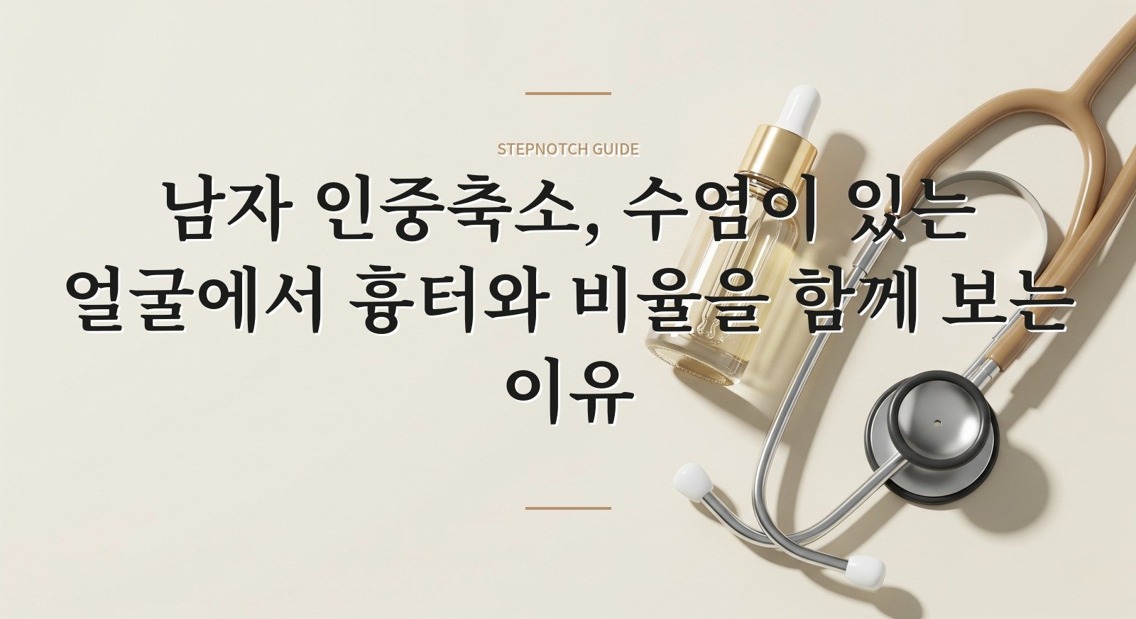 남자 인중축소, 수염이 있는 얼굴에서 흉터와 비율을 함께 보는 이유 핵심 정보