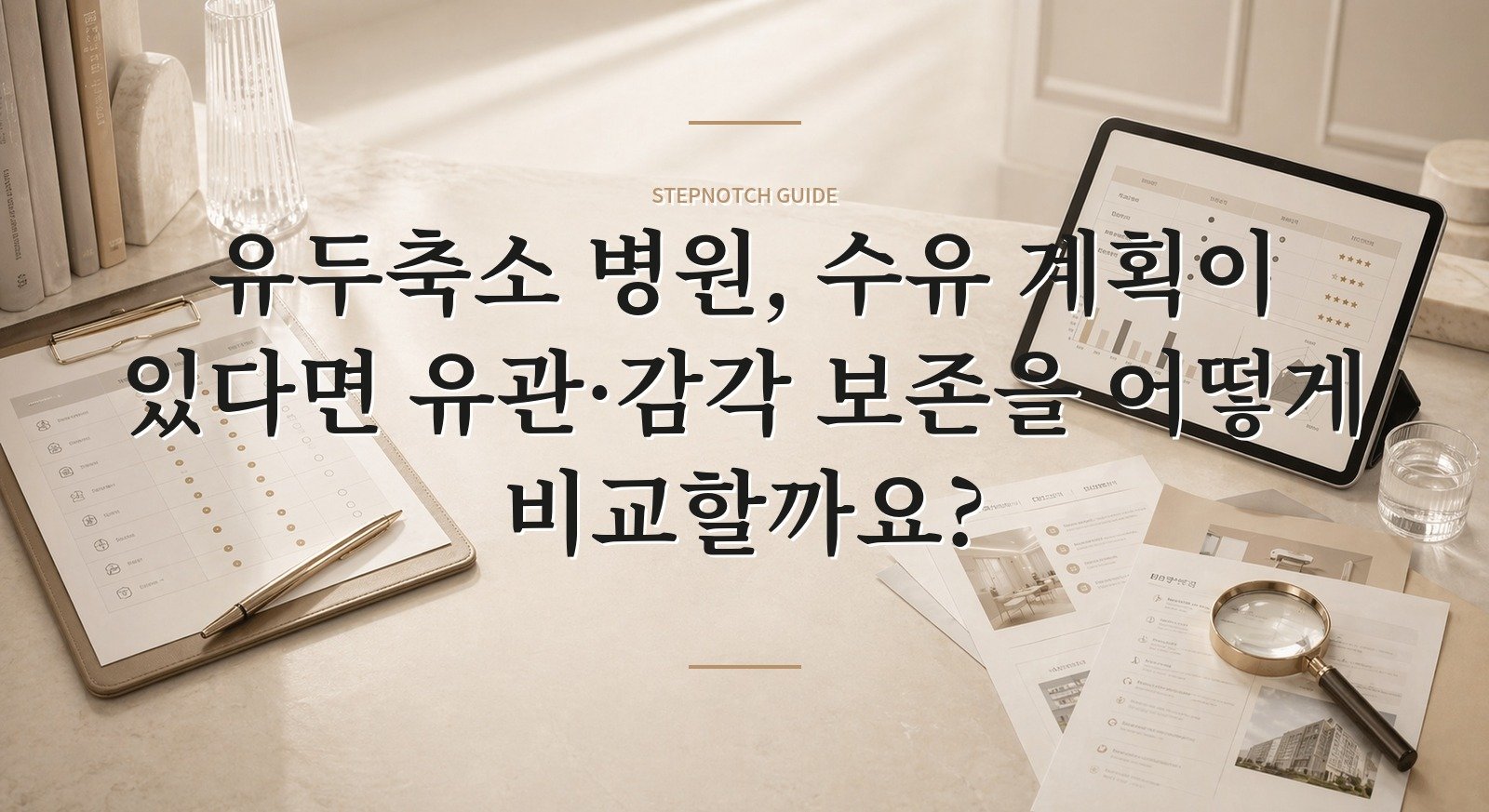 유두축소 병원, 수유 계획이 있다면 유관·감각 보존을 어떻게 비교할까요? 핵심 정보