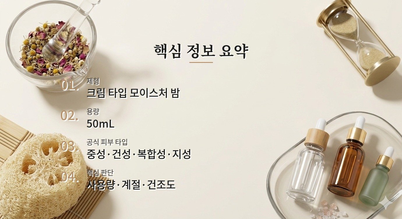 클라랑스 맨 수퍼 모이스처 밤 컴포트는 지성 피부에도 무겁지 않을까요? 비교 가이드