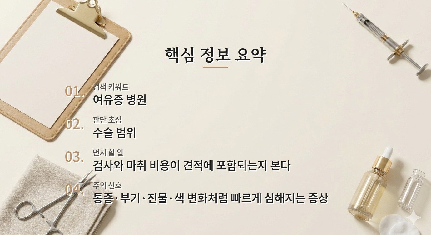 남성 여유증 병원 비교, 초음파·조직 제거·지방흡입 설명을 확인하는 법 비교 가이드