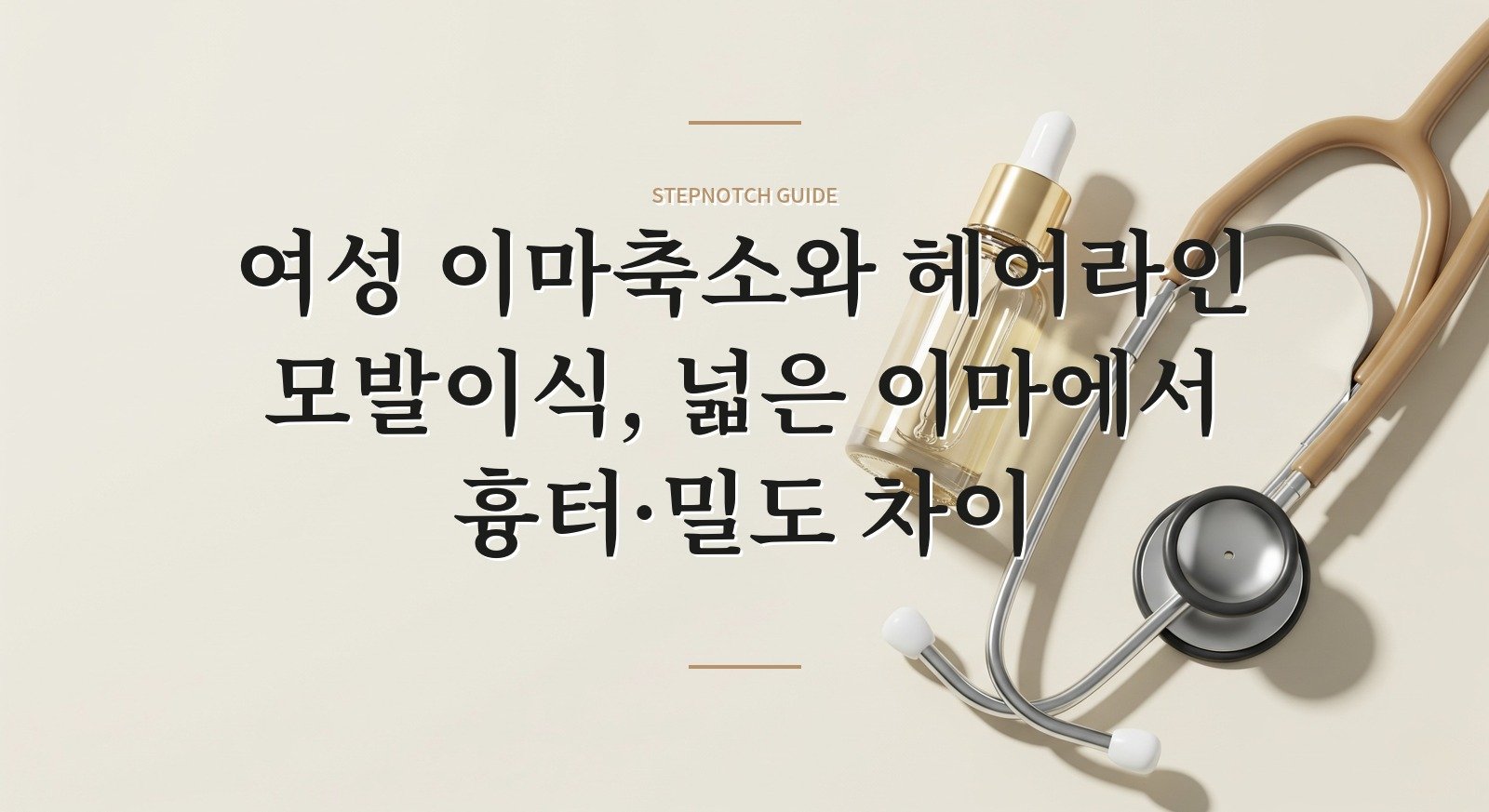 여성 이마축소와 헤어라인 모발이식, 넓은 이마에서 흉터·밀도 차이 핵심 정보