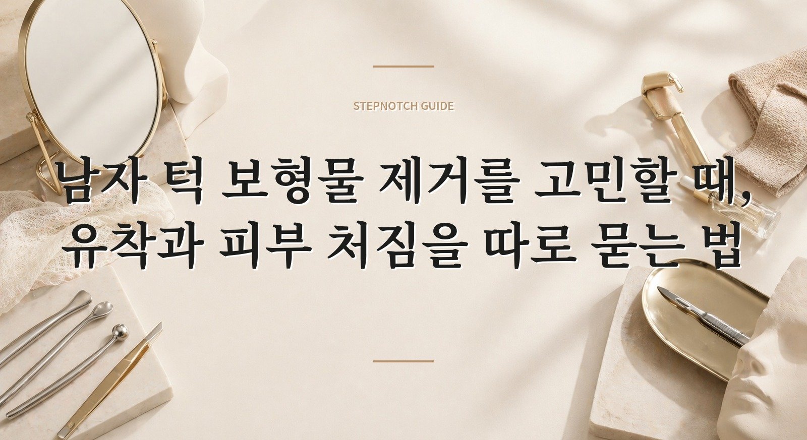 남자 턱 보형물 제거를 고민할 때, 유착과 피부 처짐을 따로 묻는 법 핵심 정보