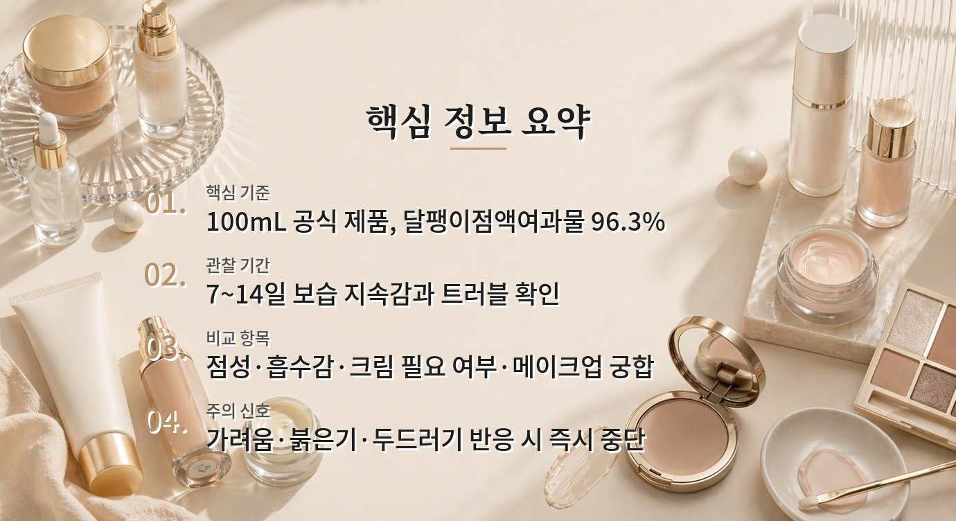 코스알엑스 어드밴스드 스네일 96 뮤신 파워 에센스는 건성 피부에 잘 맞을까요? 비교 가이드