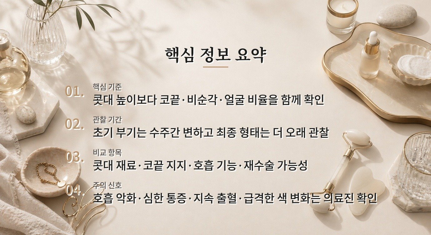 남자 코끝성형과 콧대성형, 직선형 인상을 만들 때 비율을 나눠 보는 이유 비교 가이드